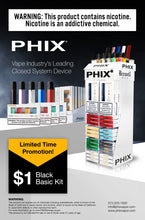 Load image into Gallery viewer, PROMO- PHIX BLACK BASIC KIT