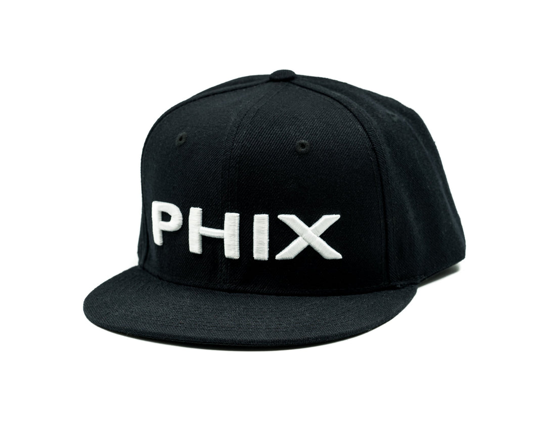 PHIX Snap Back Hat - Black