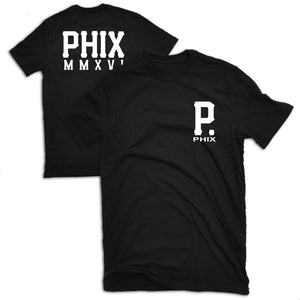 PHIX MMXVI T Shirt - Black